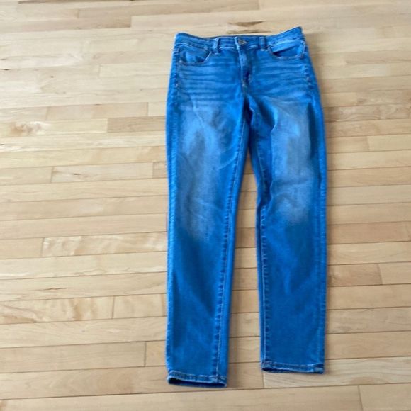 🔴 2 for $25 American eagle high rise jegging size 8 - Picture 1 of 11